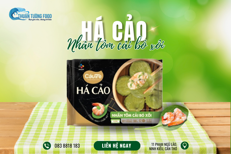 CJ_ Há Cảo Nhân Tôm Cải Bó Xôi